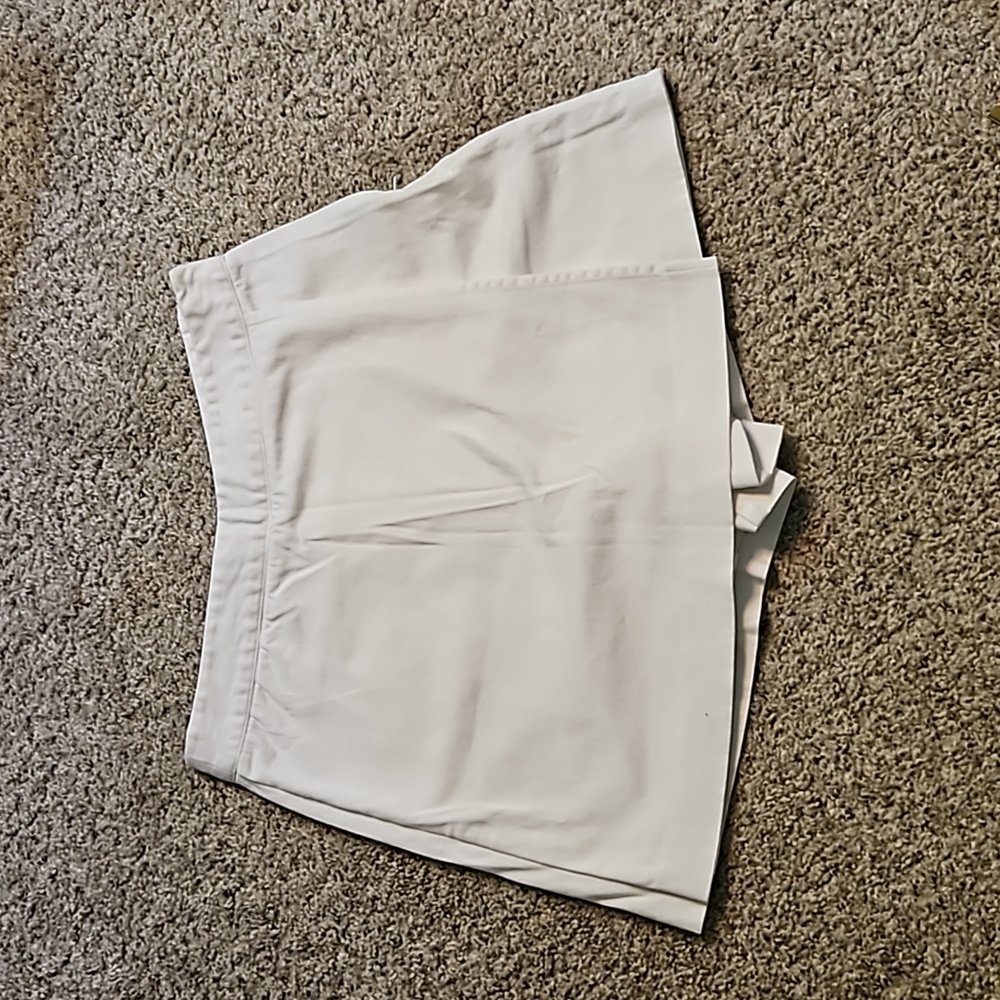 BOSTON PROPER white skort